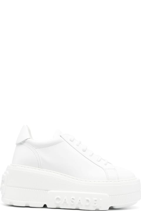 Casadei Nexus Leather Sneakers
