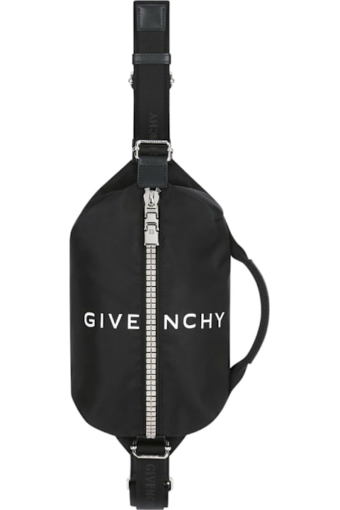 Givenchy حقائب خصر لـ القسم الرجالي Givenchy G-zip Bum Bag In Nylon