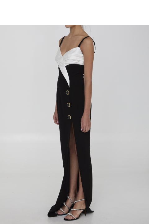 Balmain for Women Balmain Long Dress In Crêpe