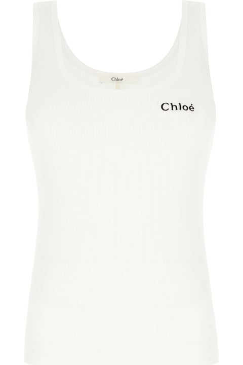 Topwear for Women Chloé White Cotton Top