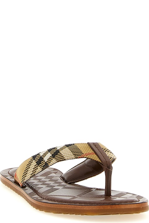 Burberry 'pavillon' Slides