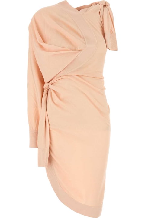 Ferragamo for Kids Ferragamo Pink Cotton Blend Dress