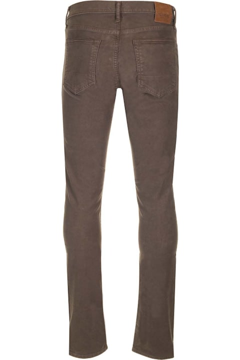 Tom Ford Jeans for Men Tom Ford Moleskin Slim Fit Denim Chocolate