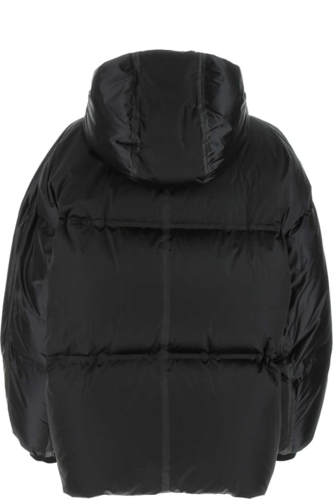 ウィメンズ Pradaのコート＆ジャケット Prada Black Nylon Down Jacket