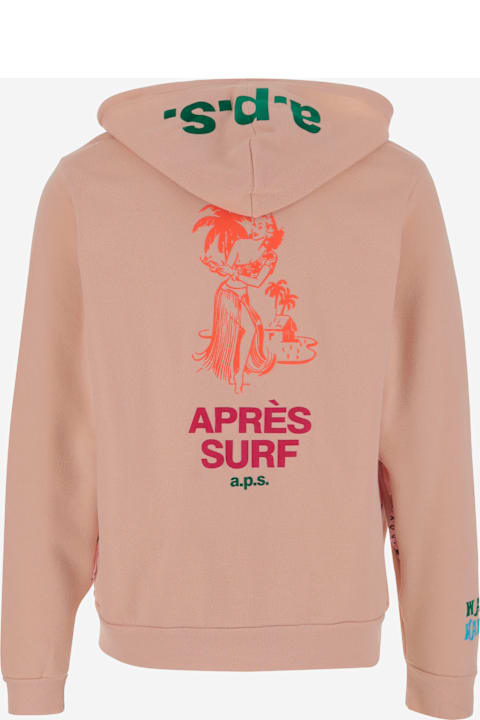 Apres Surf Clothing for Men Apres Surf Cotton Blend Sweatshirt With Logo