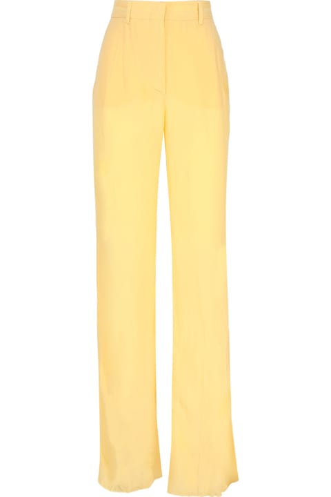 Pants & Shorts for Women Max Mara Flared Trousers In Viscose