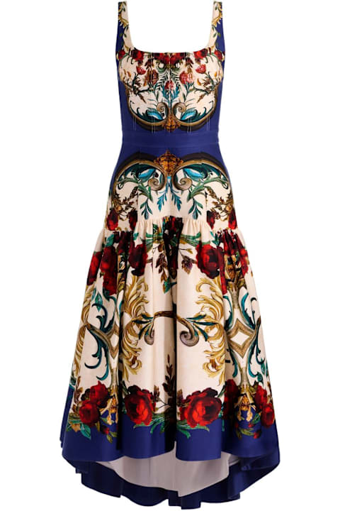 Alice + Olivia for Men Alice + Olivia Printed Midi Dress