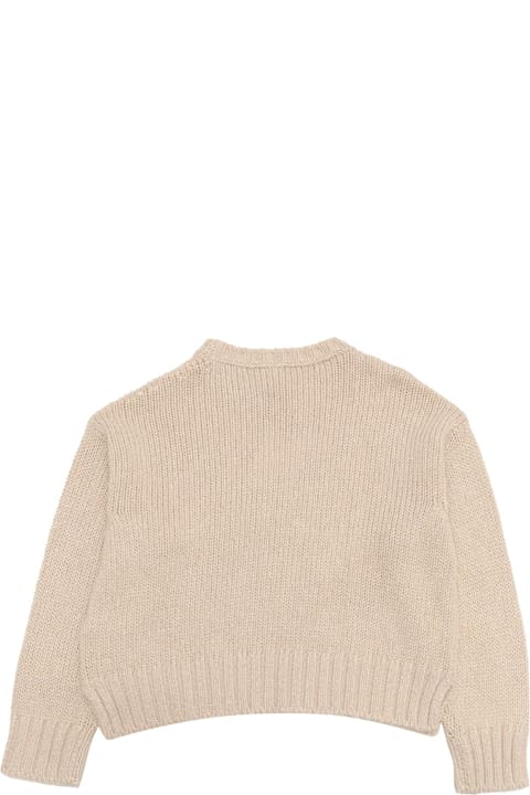 Il Gufo جمب سوت لـ بنات Il Gufo Crewneck Long-sleeved Jumper