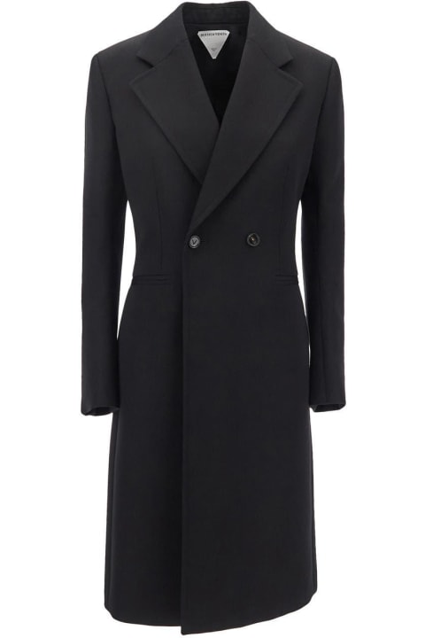 Coats & Jackets for Women Bottega Veneta Compact Woll Coat