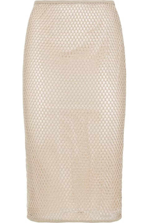 インテリア Prada Cotton Midi Skirt