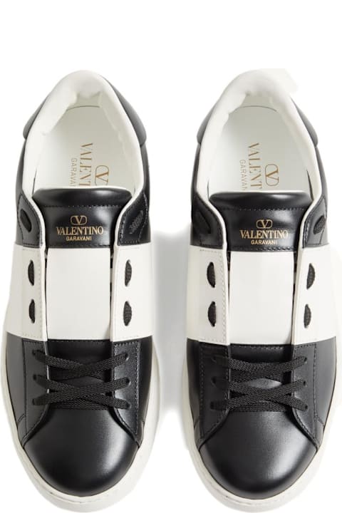 Valentino Garavani Open Leather Sneakers