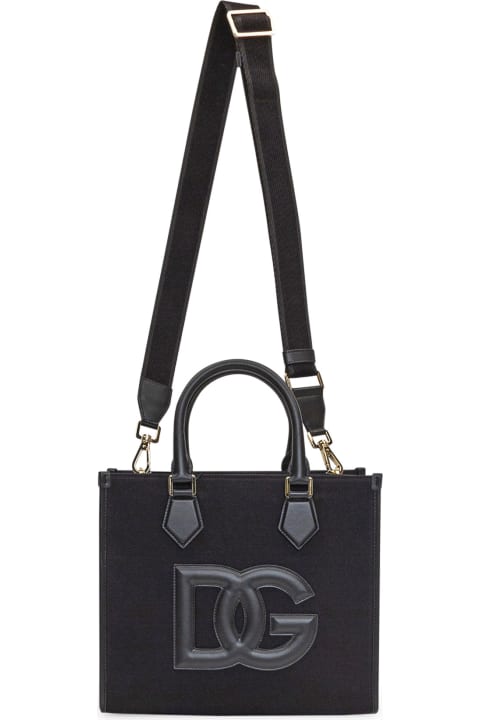 Totes for Men Dolce & Gabbana Shopping Bag With Logo