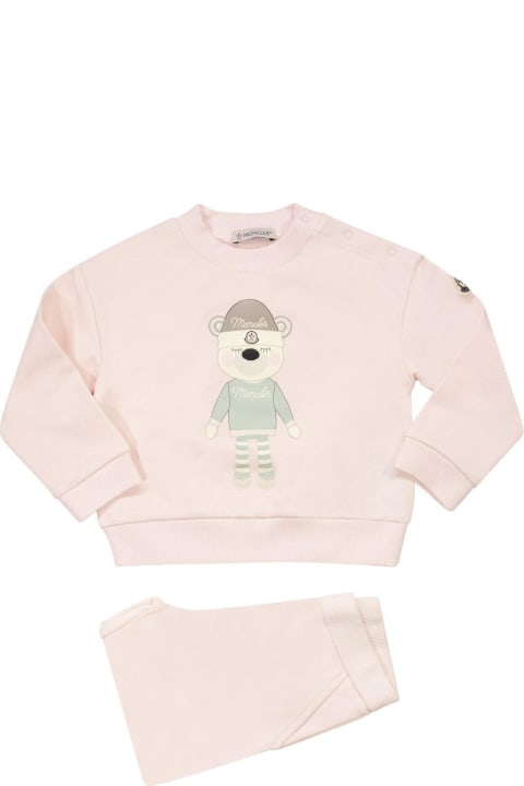 Sale for Baby Girls Moncler Jersey Tracksuit