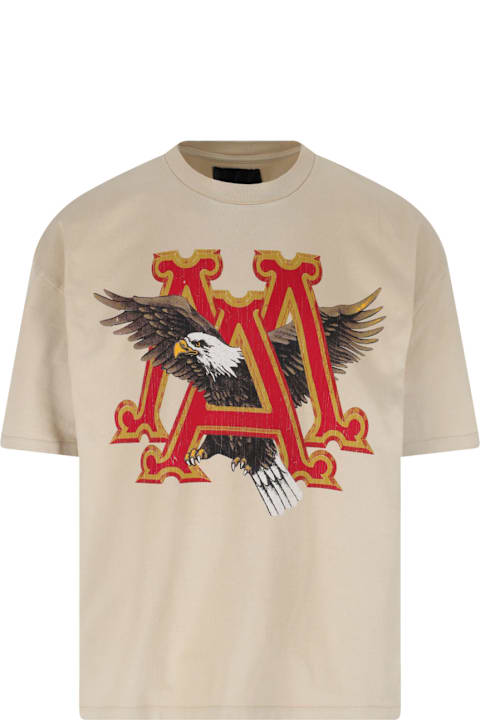 AMIRI Topwear for Men AMIRI "ma Eagle" Logo T-shirt