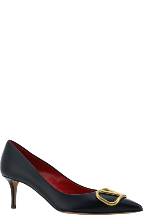 High-Heeled Shoes for Women Valentino Garavani Vlogo Pumps
