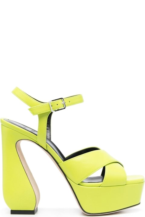 Homeware SI Rossi Leather Heel Sandals