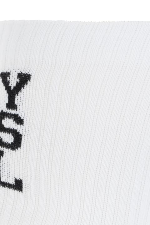 Underwear for Men Saint Laurent Socks With Logo