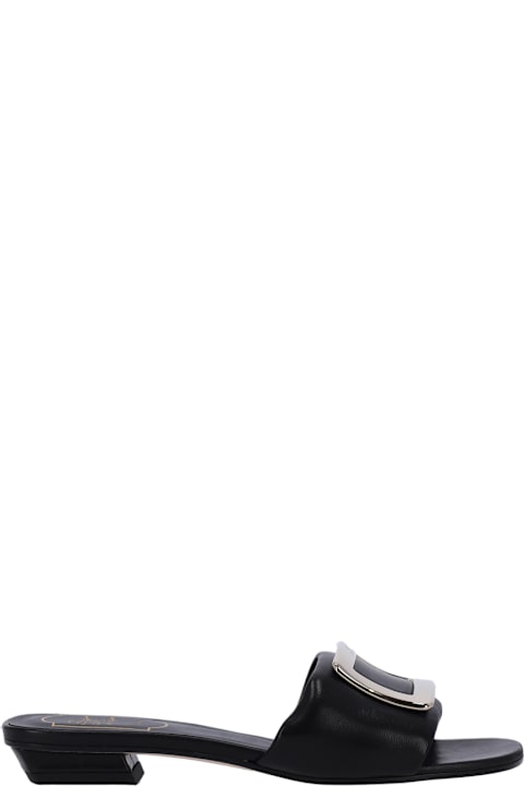 Roger Vivier Lamb Leather Sandals