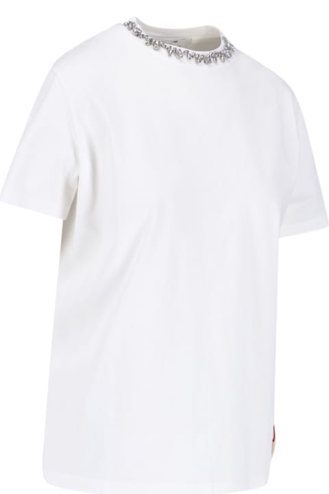 أدوات منزلية Golden Goose Crystal Detail T-shirt