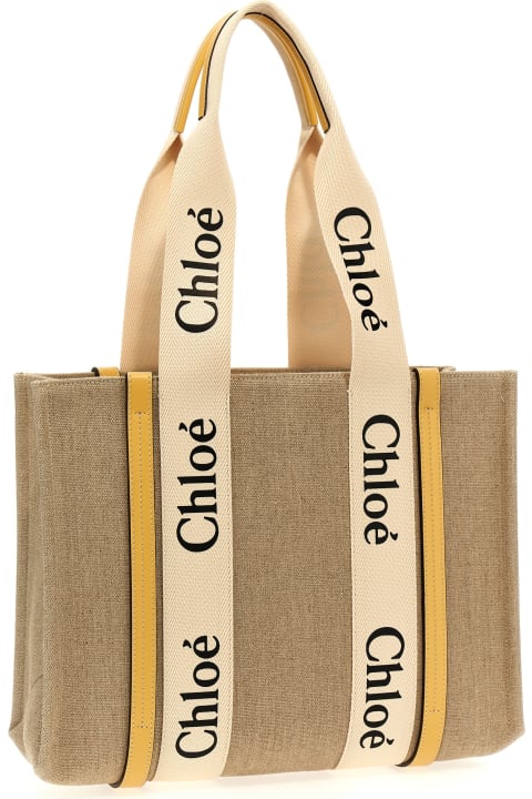 Chloé Totes for Women Chloé Woody Medium Tote Bag