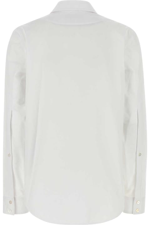 Gucci Clothing for Women Gucci White Poplin Shirt