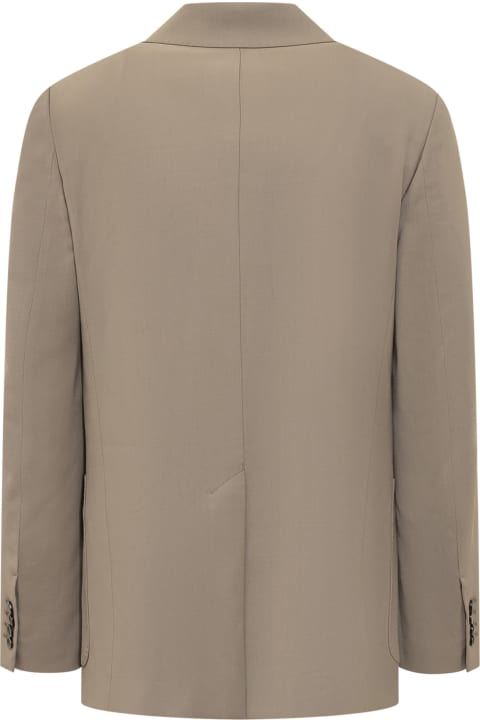 Ami Alexandre Mattiussi Coats & Jackets for Men Ami Alexandre Mattiussi Wool And Viscose Blend Blazer
