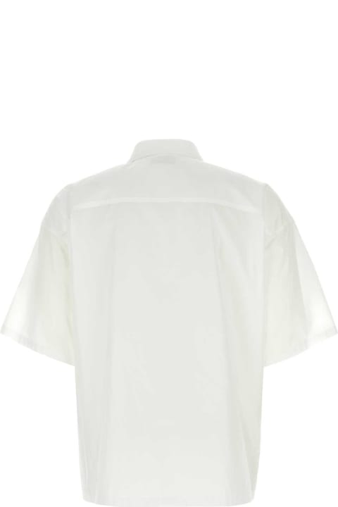 AMBUSH Shirts for Men AMBUSH White Poplin Shirt