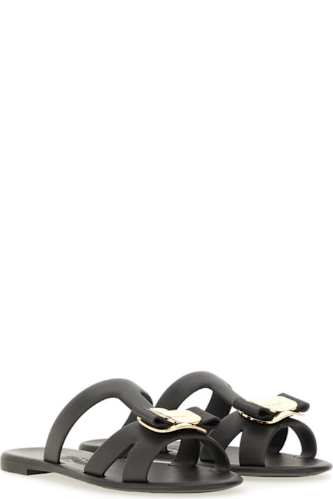 Ferragamo Sandalo Slide "new Vara"