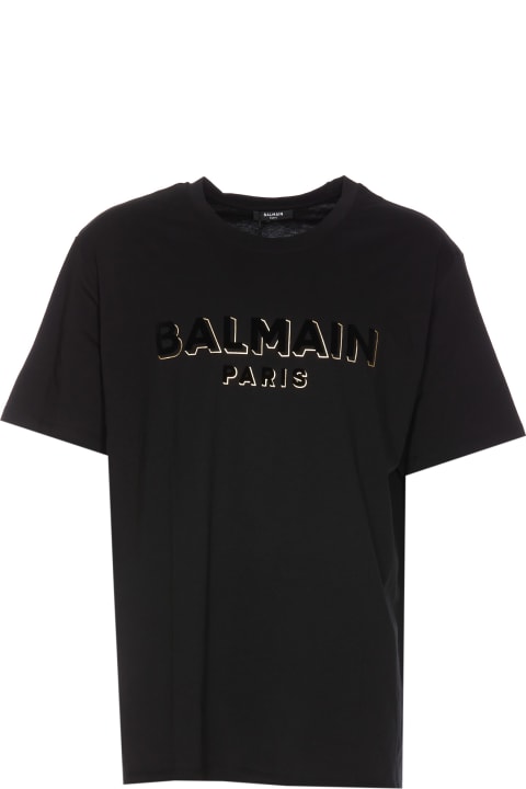 Balmain Clothing for Men Balmain Velvet Logo T-shirt