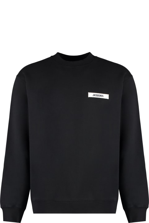 آخر صيحات الموضة من القسم الرجالي Jacquemus Gros Grain Cotton Sweatshirt