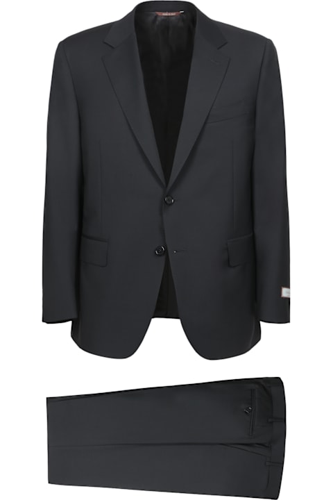 Canali for Men Canali Mohair Black Suit