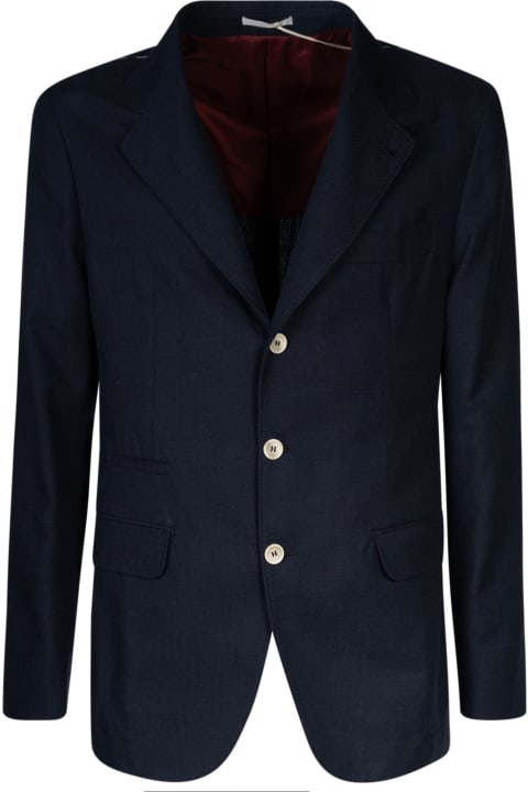 Coats & Jackets for Men Brunello Cucinelli Three-button Blazer