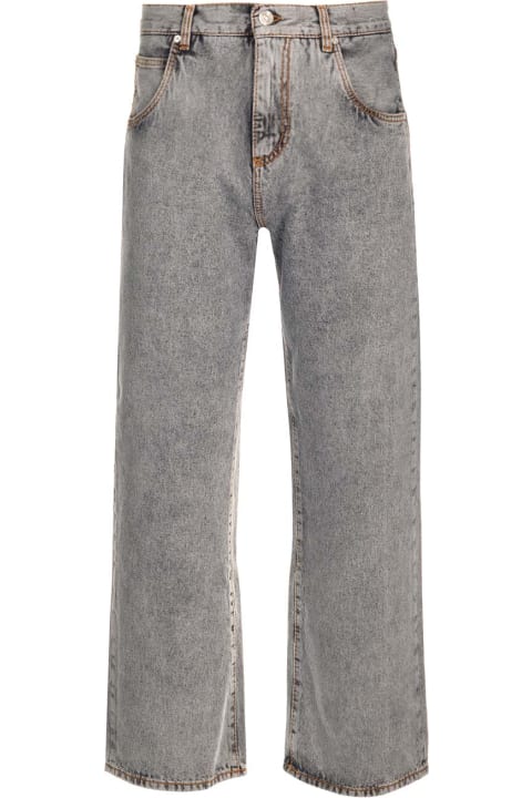 Etro for Men Etro Easy Fit Gray Jeans