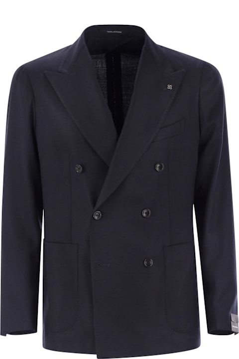Homeware Tagliatore Double-breasted Virgin Wool Jacket