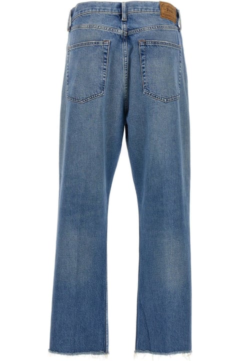 Polo Ralph Lauren Jeans for Women Polo Ralph Lauren Frayed Hem Cropped Jeans