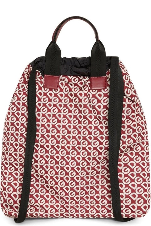Backpacks for Men Dolce & Gabbana Logo Backpack