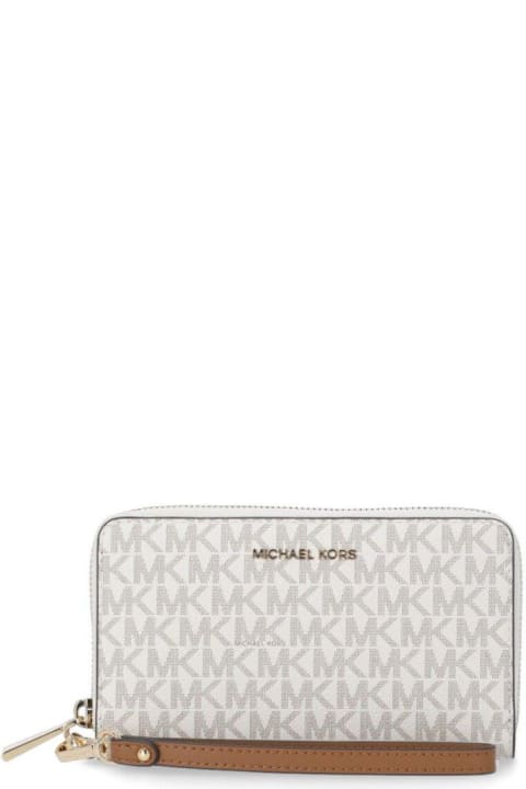 Fashion for Women Michael Kors Monogram-print Zipped Wallet