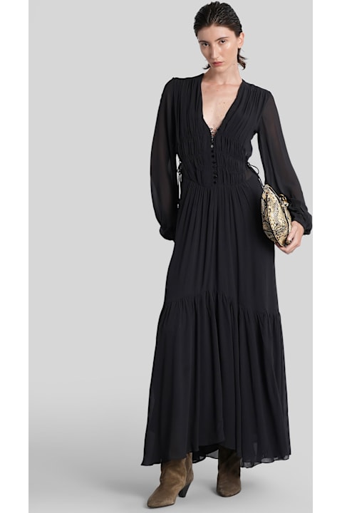 Marant Étoile for Men Marant Étoile Briane Long Dress In Black Viscose