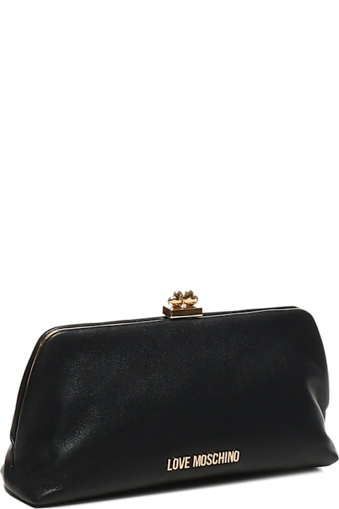 Love Moschino for Women Love Moschino Logo Clutch Bag