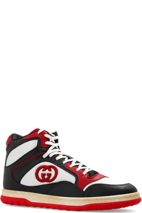 Sale for Men Gucci Panelled High-top Sneakers