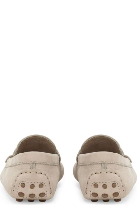 Dolce & Gabbana Shoes for Baby Boys Dolce & Gabbana Beige Nubuck Loafers