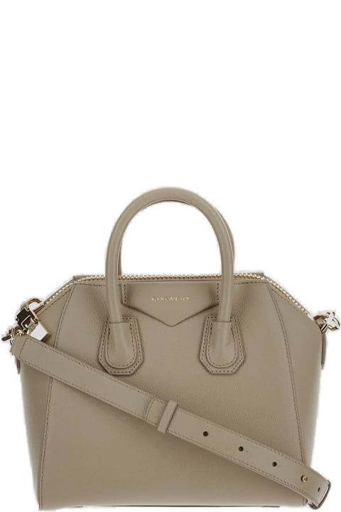 Givenchy for Women Givenchy Antigona Zip-up Top Handle Bag