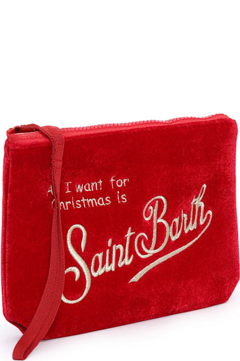 Homeware MC2 Saint Barth Aline Velvet-xmas Sb 41or Emb