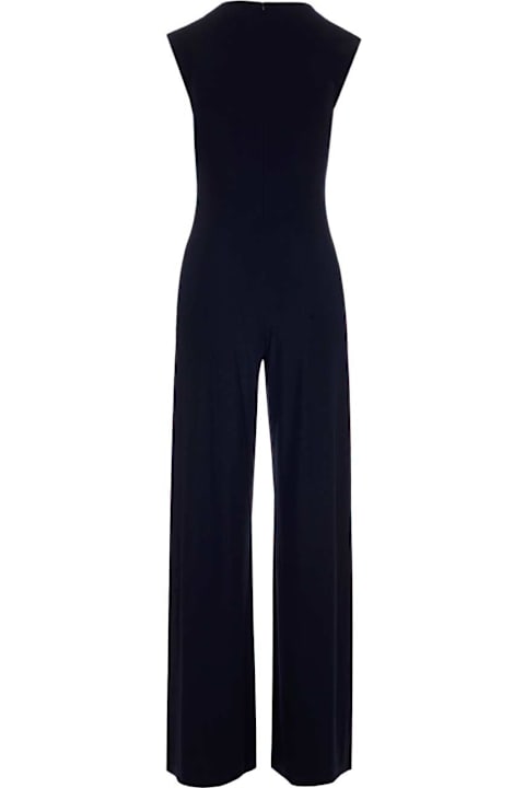 Norma Kamali for Women Norma Kamali Blue Jumpsuit