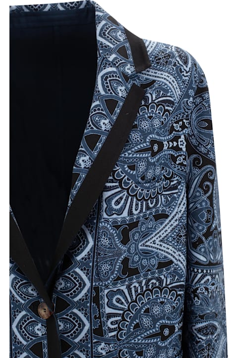 Etro Coats & Jackets for Women Etro Reversible Single-breasted Jacket