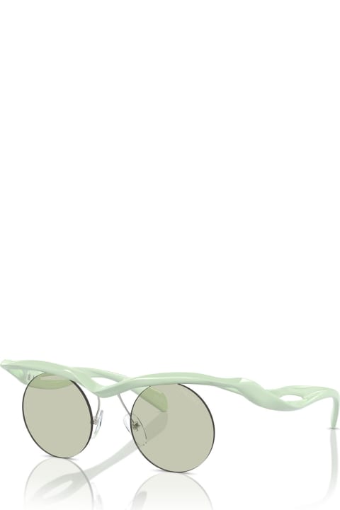 Prada Eyewear for Kids Prada Eyewear Pr A18s Mint Sunglasses