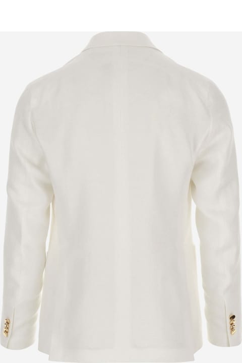Tagliatore Coats & Jackets for Women Tagliatore Double-breasted Linen Jacket
