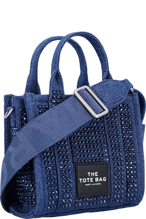 Marc Jacobs for Kids Marc Jacobs The Crystal Denim Crossbody Tote Bag