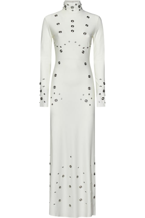 Homeware Coperni Snap Detailed Jersey Dress
