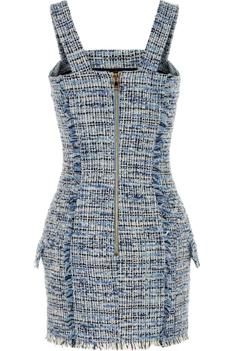 Homeware Balmain Embroidered Tweed Dress